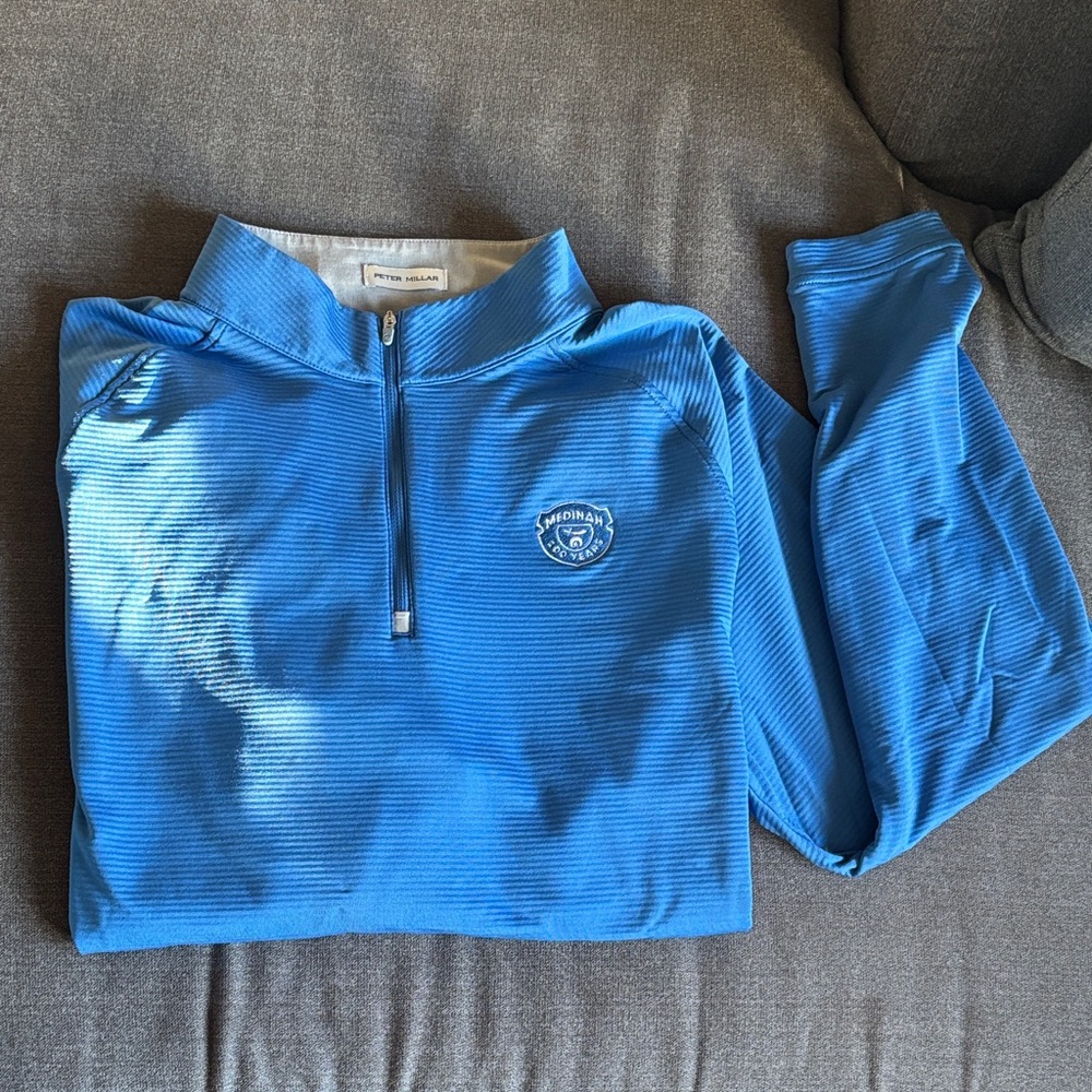 Peter millar Mens xl Medinah country club quarter zip pullover